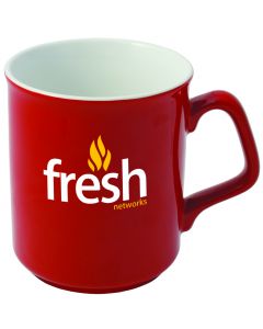 Sparta Red white Duo Mug